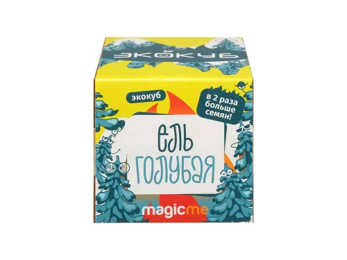 Набор для выращивания Экокуб Magicme Ель Голубая фото 3