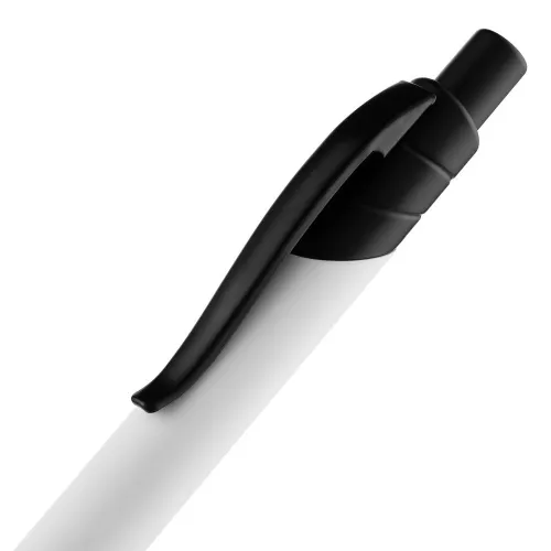 Ручка шариковая Undertone Black Soft Touch, белая фото 5