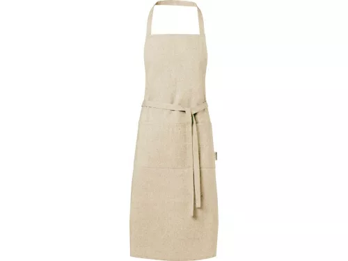 Pheebs 200 g/m2 recycled cotton apron, натуральный