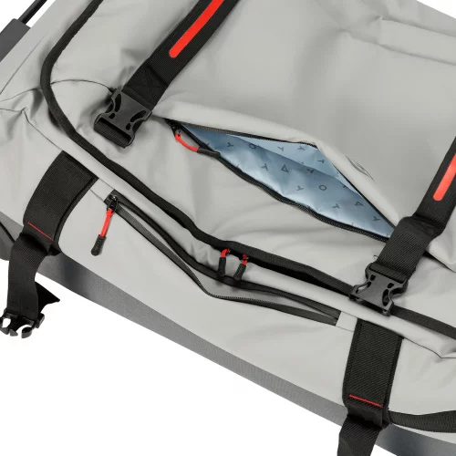 Сумка на колесах TORBER РИТМ, серый, полиэстер 900D с PU покрытием, 74 х 42 х 31 см, 80 л фото 8 Сумка на колесах TORBER РИТМ, серый, полиэстер 900D с PU покрытием, 74 х 42 х 31 см, 80 л фото 8