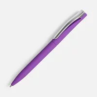 Ручка шариковая Pin Soft Touch, фиолетовая