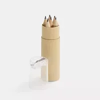 Набор карандашей Pencilvania Office с точилкой, прозрачный