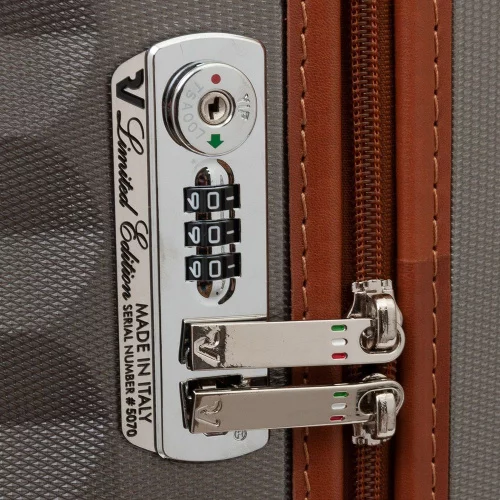 Чемодан E-Lite M, бежевый фото 6