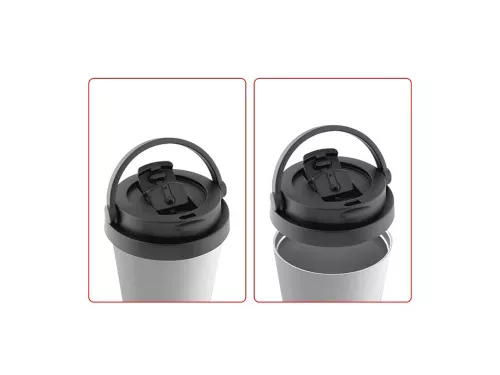 Термокружка из нерж. стали тм THERMOcafe TCCM-500KA (MGY) 0,5L фото 2