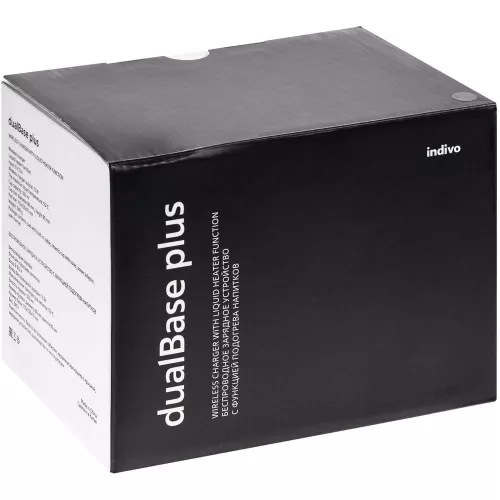 Кружка с подогревом и беспроводной зарядкой Dual Base Plus, черная фото 15