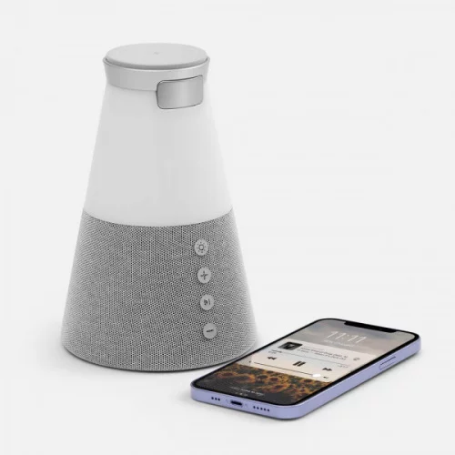 Bluetooth-колонка с беспроводной зарядкой и подсветкой Cone Sonance фото 4