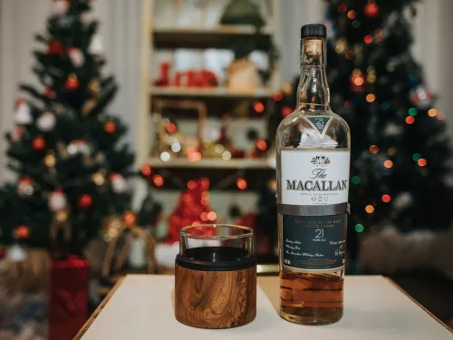Тумблер для виски WHISKEY KUZIE, дерево фото 3