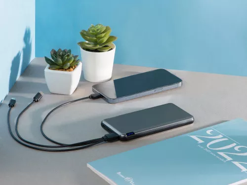 Внешний аккумулятор Forge v.2, металл, 10000mah, серый фото 9 Внешний аккумулятор Forge v.2, металл, 10000mah, серый фото 9