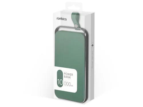 Внешний аккумулятор Rombica NEO Electron Green, 10000 мАч, зеленый (Р) фото 5