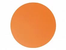 ПАТЧ КРУГ soft-touch (оранжевый ) 6,0 х 6,0 см