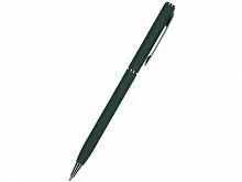 Ручка шариковая автоматическая BrunoVisconti® PALERMO цвет корпуса зеленый, soft-touch, 0.7 мм
