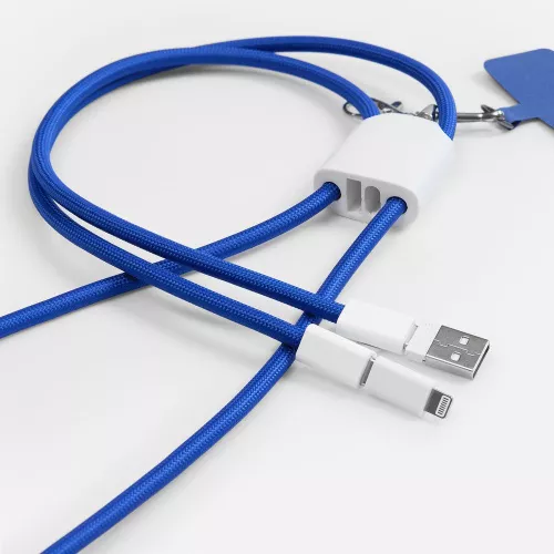 Кабель-ланьярд energyFlex Pro, синий фото 5 Кабель-ланьярд energyFlex Pro, синий фото 5