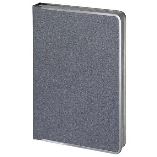 Ежедневник Frame Metal, недатированный, серый