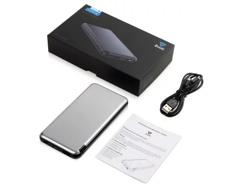 Внешний аккумулятор Forge v.2, металл, 10000mah, серебристый фото 6 Внешний аккумулятор Forge v.2, металл, 10000mah, серебристый фото 6