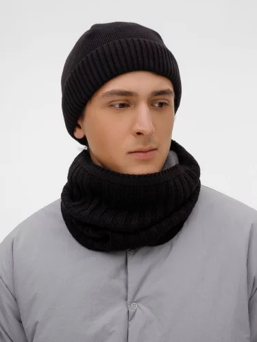 Снуд ComFleece, черный фото 7