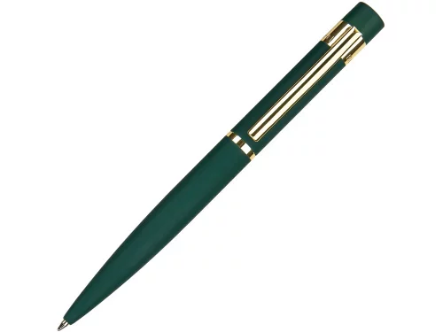 Ручка шариковая автоматическая BrunoVisconti VERONA цвет корпуса зеленый, soft-touch, 1 мм, синяя