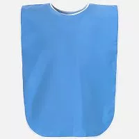 Манишка Member, голубая с белым