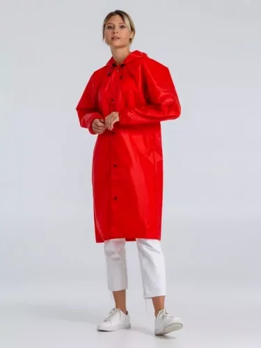 Дождевик унисекс Rainman Strong, красный фото 6