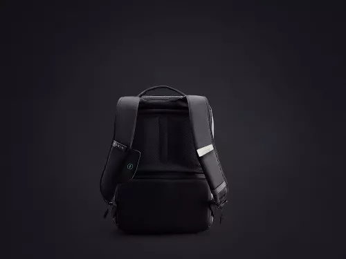 Водостойкий антикражный рюкзак Clickpack для ноутбука 15.6, черный фото 10