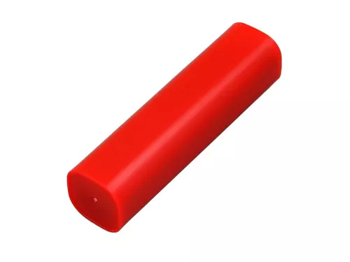 PB030 Универсальное зарядное устройство power bank  прямоугольной формы. 2600MAH. Красный фото 2