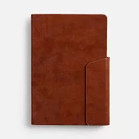 Ежедневник Leadmark, недатированный, коричневый