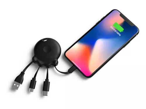 Портативное зарядное устройство Octopus Booster, 1000 mAh, черный фото 2