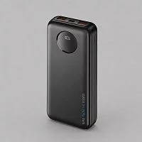 Внешний АКБ NRG Turbo V4 10000 мА-ч, дисплей, черный, Deppa