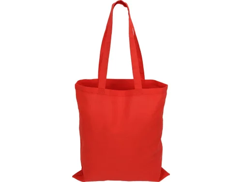 Сумка для шопинга Carryme 140 хлопковая, 140 г/м2, красный фото 3