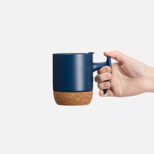 Кружка Corky Grip, синяя фото 3