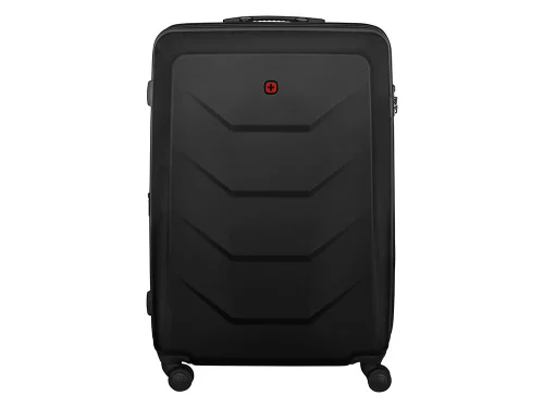 Чемодан WENGER Prymo, чёрный, большой, 52х76х30 см, 93 л, ABS+PC фото 9