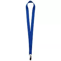 Лента для бейджа Neckband, синяя