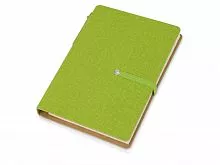 Блокнот А6 Write and stick с ручкой и набором стикеров, зеленое яблоко