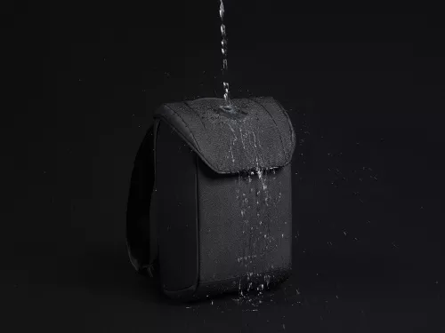Водостойкий антикражный рюкзак Clickpack для ноутбука 15.6, черный фото 21