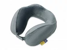 Подушка для путешествий с эффектом памяти Travel Blue Tranquility Pillow, увеличенная (212), цвет серый