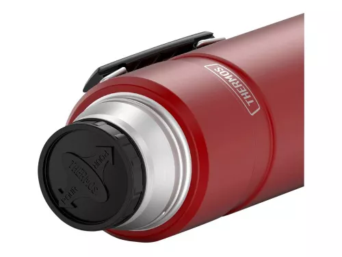 Термос из нерж. стали тм THERMOS SK2020 Rustic Red King 2,0L, красный фото 4