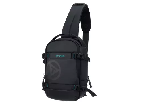 Рюкзак на одно плечо TORBER Xtreme, чёрный, 20 х 8 х 31 см, 5л фото 10