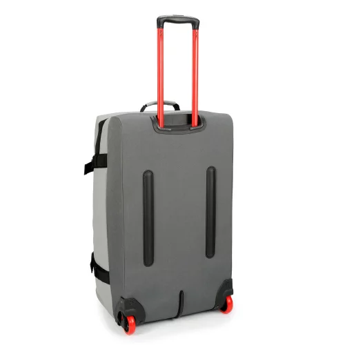 Сумка на колесах TORBER РИТМ, серый, полиэстер 900D с PU покрытием, 74 х 42 х 31 см, 80 л фото 3 Сумка на колесах TORBER РИТМ, серый, полиэстер 900D с PU покрытием, 74 х 42 х 31 см, 80 л фото 3