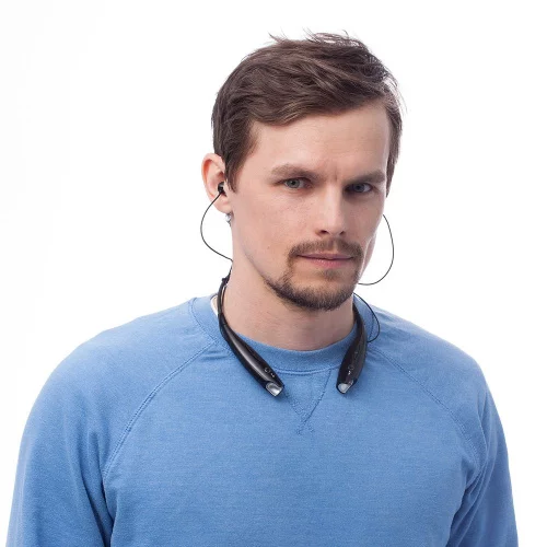 Bluetooth наушники stereoBand, ver.2, черные фото 5