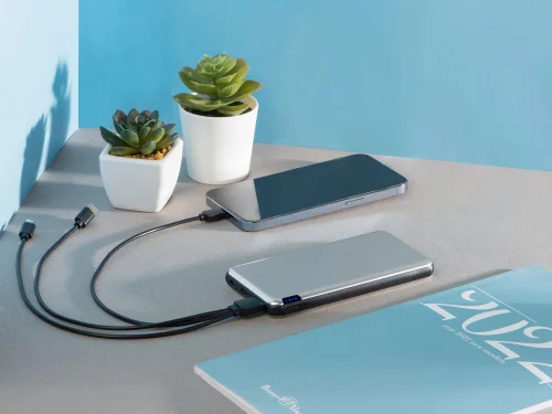Внешний аккумулятор Forge v.2, металл, 10000mah, серебристый фото 9 Внешний аккумулятор Forge v.2, металл, 10000mah, серебристый фото 9
