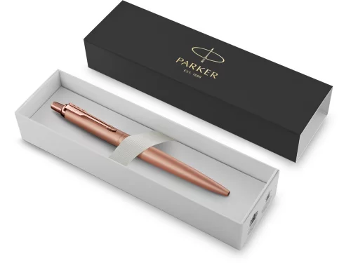Шариковая ручка Parker Jotter XL SE20 Monochrome в подарочной упаковке, цвет: Pink Gold, стержень Mb фото 2