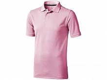 Calgary мужская рубашка-поло с коротким рукавом, light pink