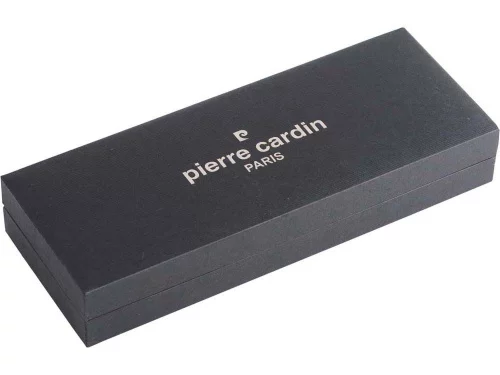 Набор Pierre Cardin коллекция ПАРА (PEN&PEN): ручка шариковая + роллер. Корпус - латунь. Отделка -стальное покрытие. Детали дизайна - позолота. Цвет - черный фото 2