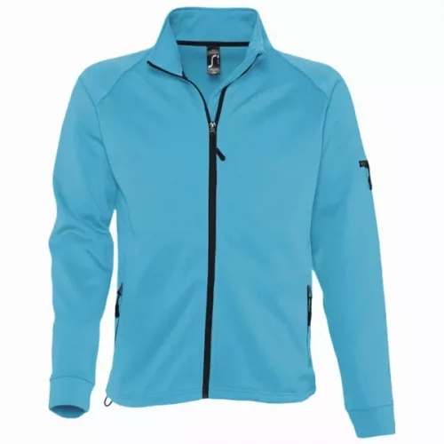 Куртка флисовая мужская New Look Men 250, бирюзовая фото 2
