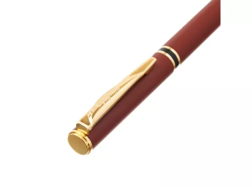 Ручка 2 в 1 шариковая и перьевая Pierre Cardin COMBI PEN, цвет - терракотовый. Упаковка Е фото 9