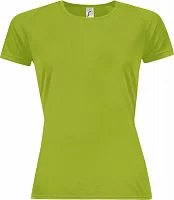 Футболка женская SPORTY WOMEN 140, зеленое яблоко