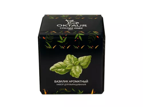 Набор для выращивания Small village cube Базилик ароматный фото 2 Набор для выращивания Small village cube Базилик ароматный фото 2