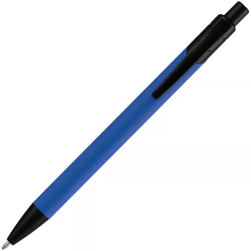 Ручка шариковая Undertone Black Soft Touch, ярко-синяя фото 4