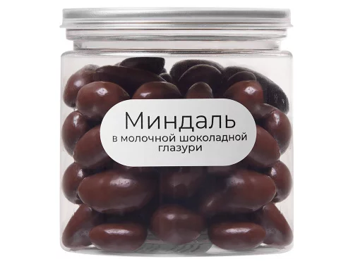 Миндаль в молочной шоколадной глазури, 140 гр (Р) фото 2