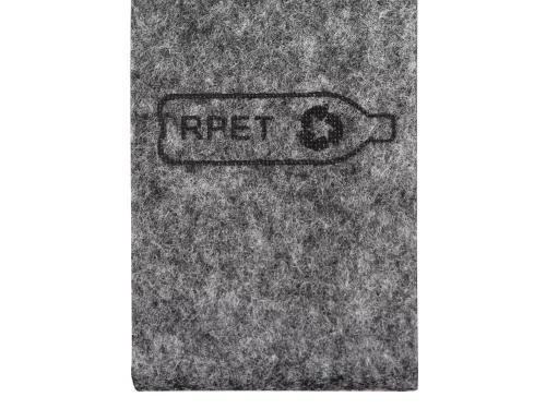 Брелок Felt из RPET-фетра, серый фото 3