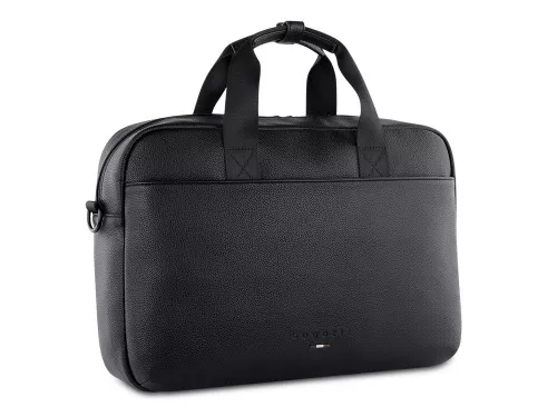 Портфель мужской BUGATTI РИКО | RICO, черный, полиуретан, 40 x 10 x 28,5 см